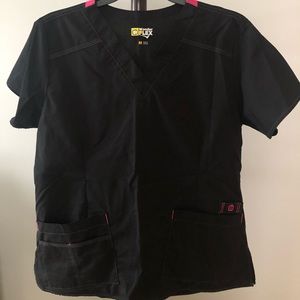 WonderWink WonderFLEX Verity V-Neck Top